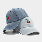 Elegant Denim Baseball Cap for Women