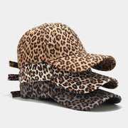 Leopard Print Sun Hat for Women