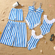 Cute Parent-Child Swimsuit Set