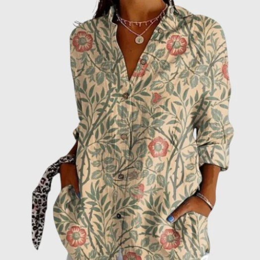 Women's Lightweight Summer Long Shirt & Beach Cover-Up