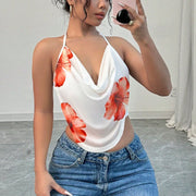 Sexy Halter Camisole for Women - Vacation Style