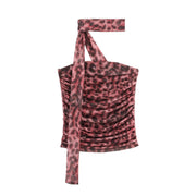 Stay Cool in Style: Summer Animal Print Sling Top
