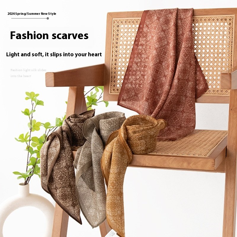 Versatile Printed Scarf for Women and Men
