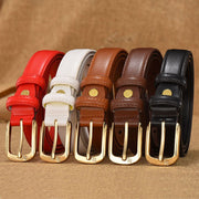 Retro Double Ring Buckle Waist Belt for Women