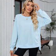 Cozy Long Sleeve Loose Sweatshirt for Women