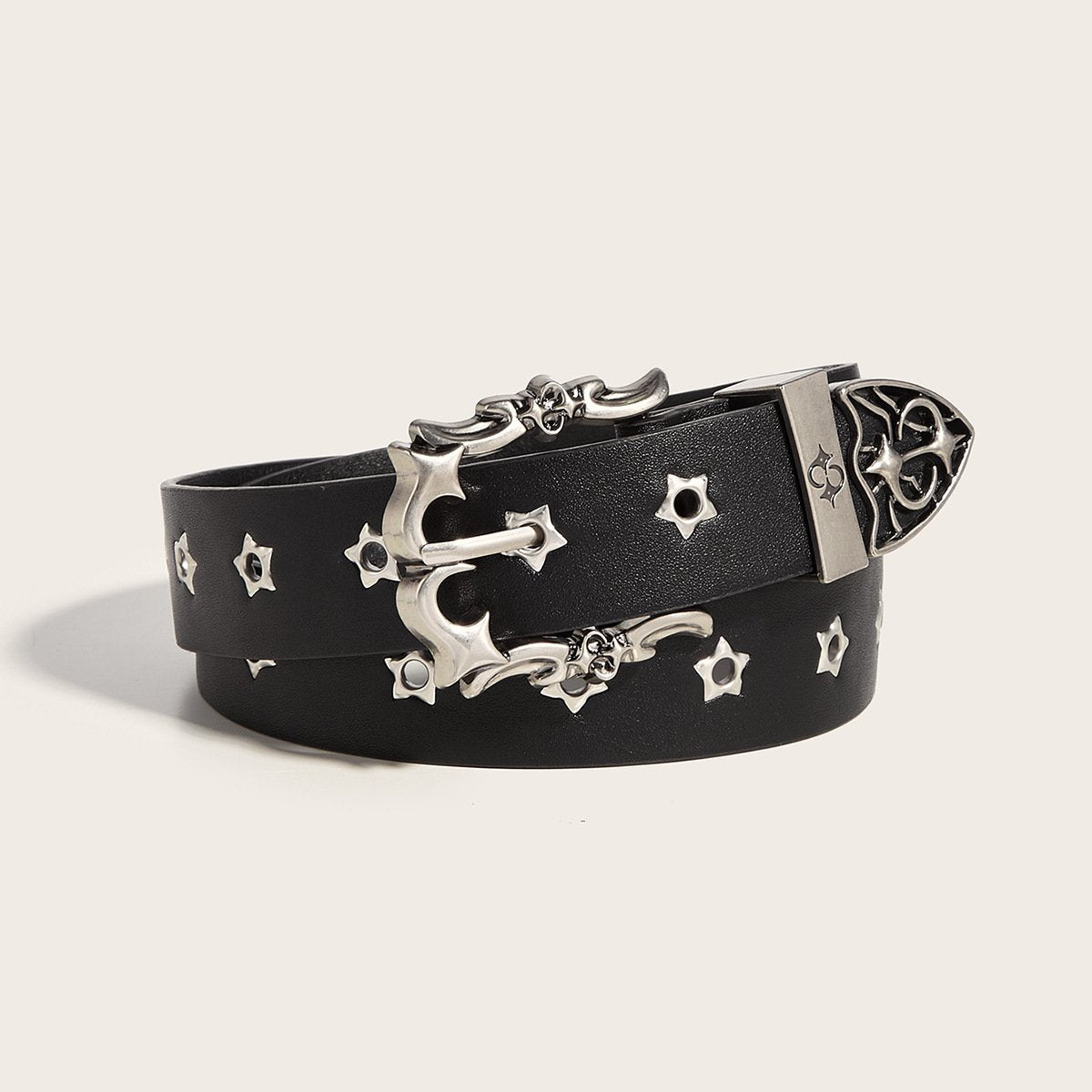 Punk Pin Buckle Belt for Youth