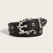 Punk Pin Buckle Belt for Youth