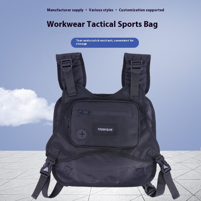 Solid Color Tactical Vest for Men