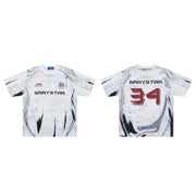 Classic Black and White Graphic Tee for Men