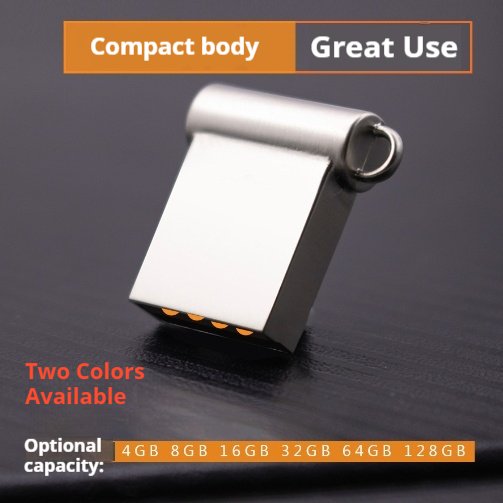 Compact Metal USB Flash Drive (2.0)