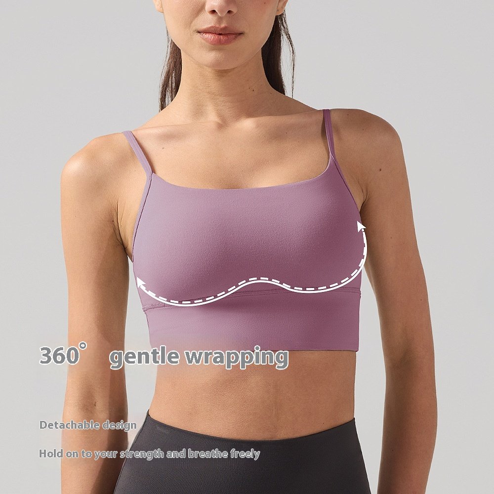 Comfortable 3/4 Cup Sports Bra for Women