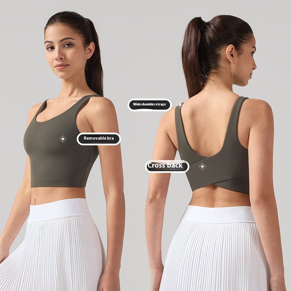 Breathable Fitness Bra for Women - High Support & Comfort