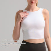 Breathable Yoga Sports Bra for Women - Quick-Drying & Soft