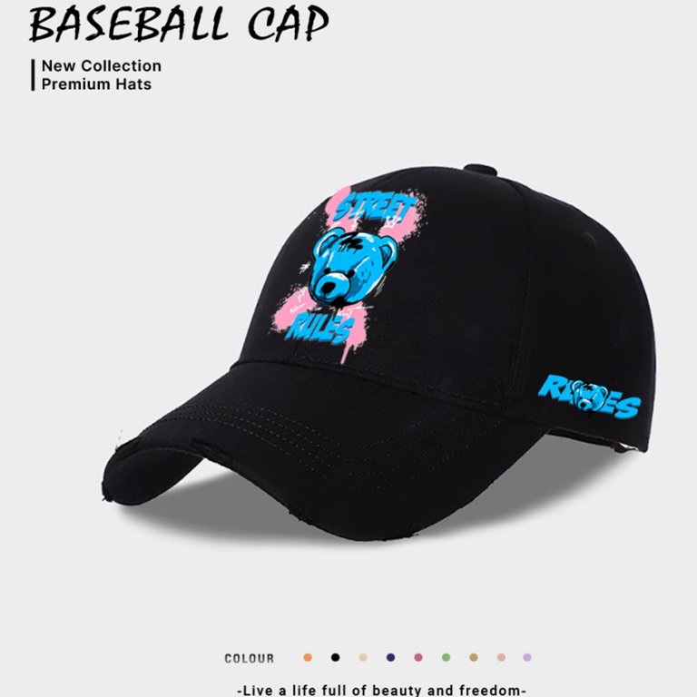 Casual Baseball Cap for Women - 5 Styles