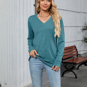 Cozy V-Neck Pullover Hoodie