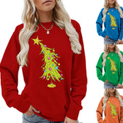 Green Christmas Tree Sweater for Women