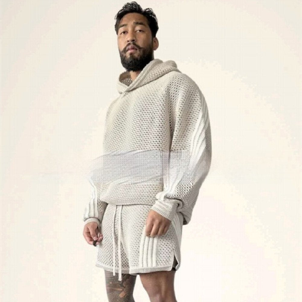 Men's Long Sleeve Sweater for Autumn & Winter, Half Zipper Design