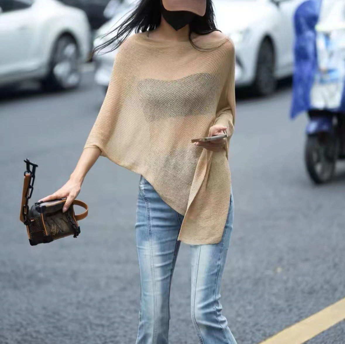 Sunscreen Shawl Top