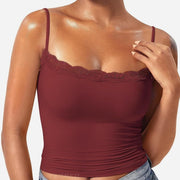 Sexy Square Collar Camisole Top for Women