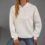 Cozy 3D Printing Long Sleeve Hoodie for Women
