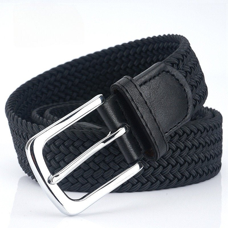 Adjustable Elastic Canvas Belt for Men and Women