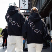 Autumn & Winter Cherry Blossom Hoodie for Men & Women - Street Fashion
