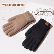 Warmest Winter Gloves for Women - Thermal Windproof Fleece Knitting