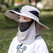 Men's Outdoor Sun Hat with Built-in Fan