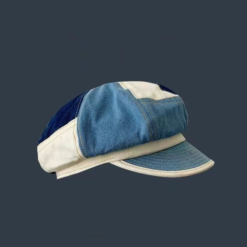 Stay Stylish with Colorblock Beret Hats