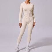 Winter Yoga Jumpsuit for Women - Backless Sports Jumpsuit