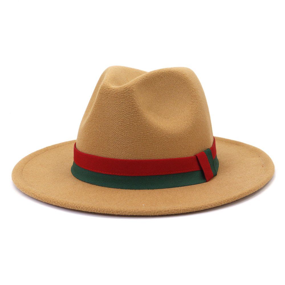 Classic British Style Woolen Jazz Top Hat for Women