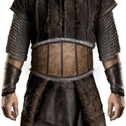 Retro Medieval Frayed Leather Waist Seal Belt