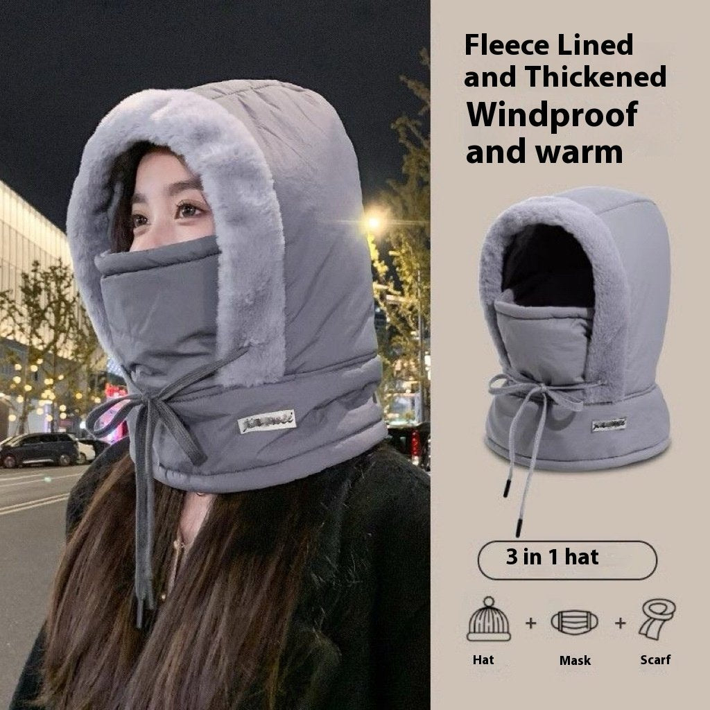 Warm Ushanka Ear Protection Cycling Hat for Winter