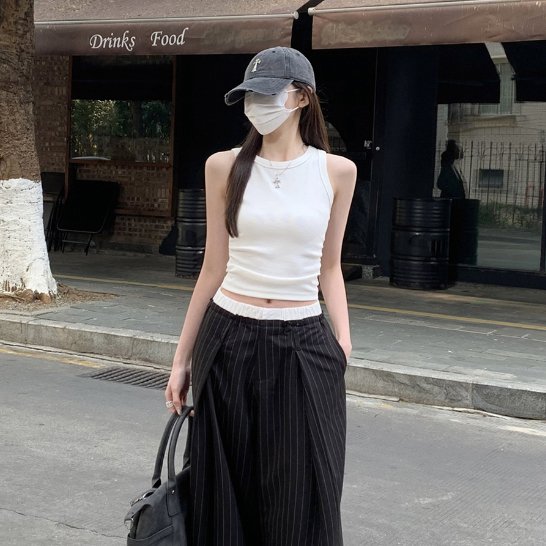 Sleeveless Waist Vest for Women - Hot Girl Style