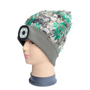 Warm Knitted Outdoor Cap for Women