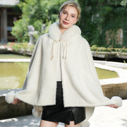 Women's Winter Cape Shawl, Free Size, Keep Warm