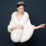Warm Fur Scarf Shawl