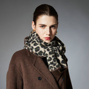 Warm Leopard Scarf