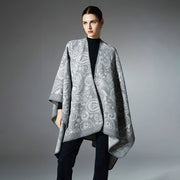 Warm Paisley Shawl Wrap