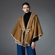 Double-Sided Cape Hooded Belt for Women