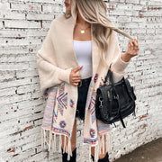 Geometric Shawl Wrap