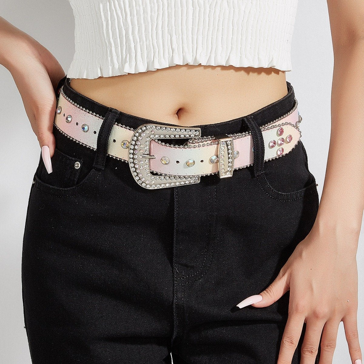 Add a Pop of Personality with Sequin Color Belt