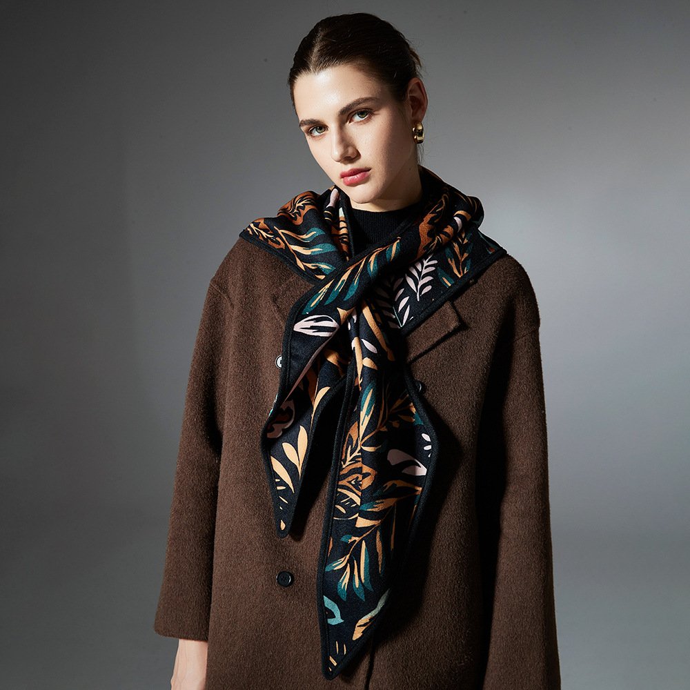 Warm Paisley Shawl Scarf