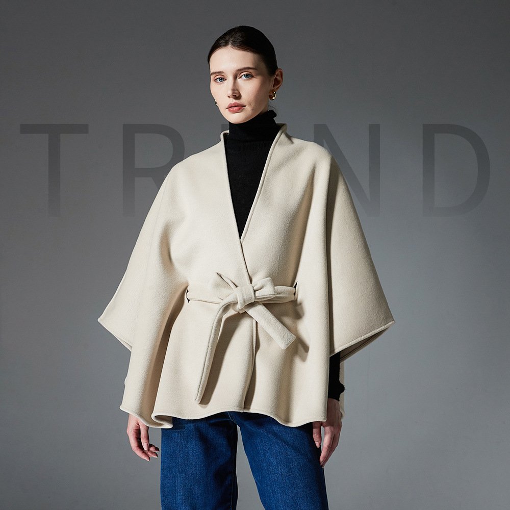 Warm Beige Shawl Wrap