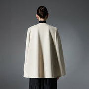 Cozy Double-Faced Wool Shawl
