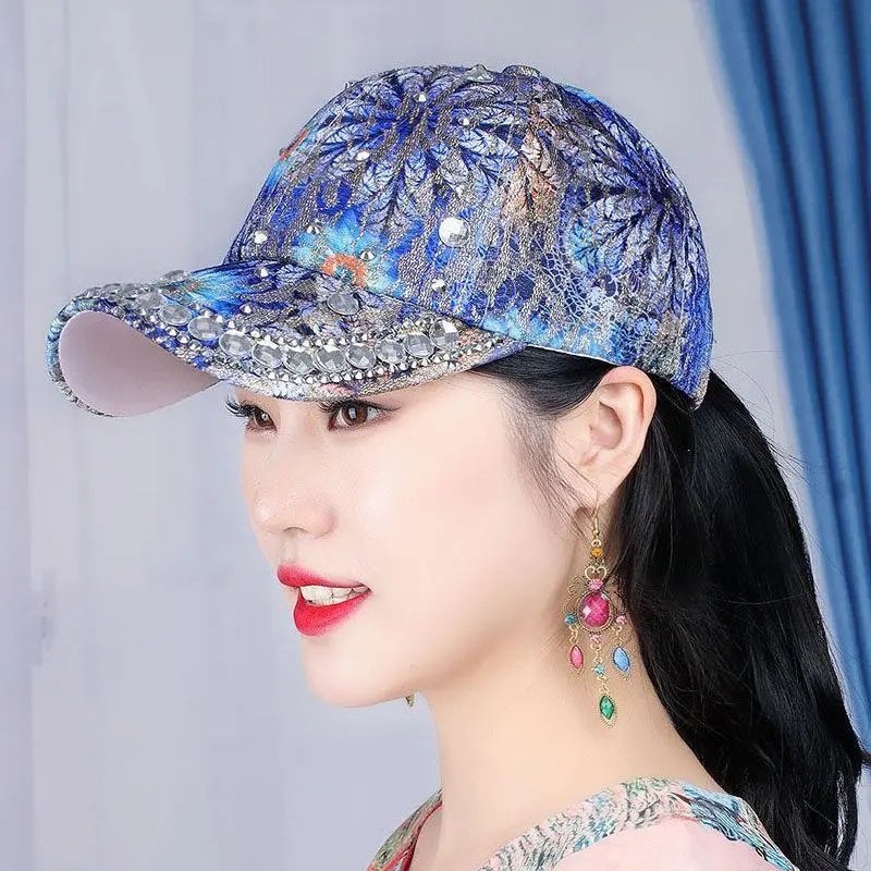 Protective Colorful Cat Eye Baseball Cap for Women