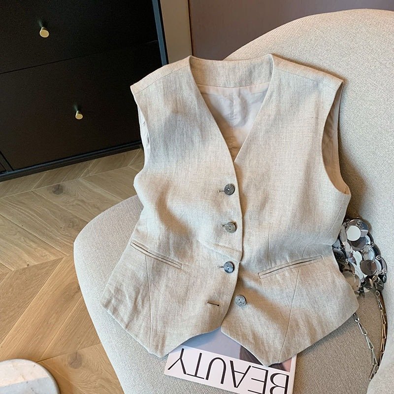 Women's Elegant Sleeveless Vest
