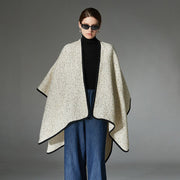 Luxurious Gold Wool Shawl for Women