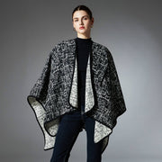 Stay Warm in Style with Jacquard Shawl