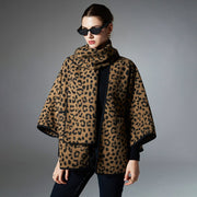 Warm Leopard Shawl